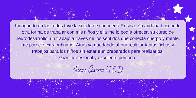 Testimonio formación en neurodesarrollo