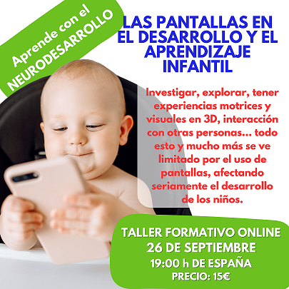 Taller Pantallas en el Desarrollo Infantil